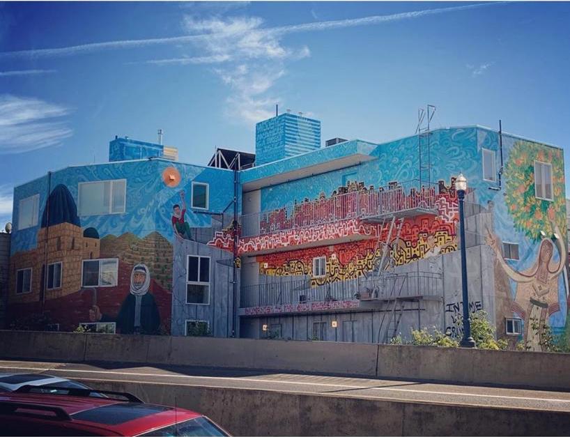 2. The gorgeous and proud mural The gorgeous and proud mural