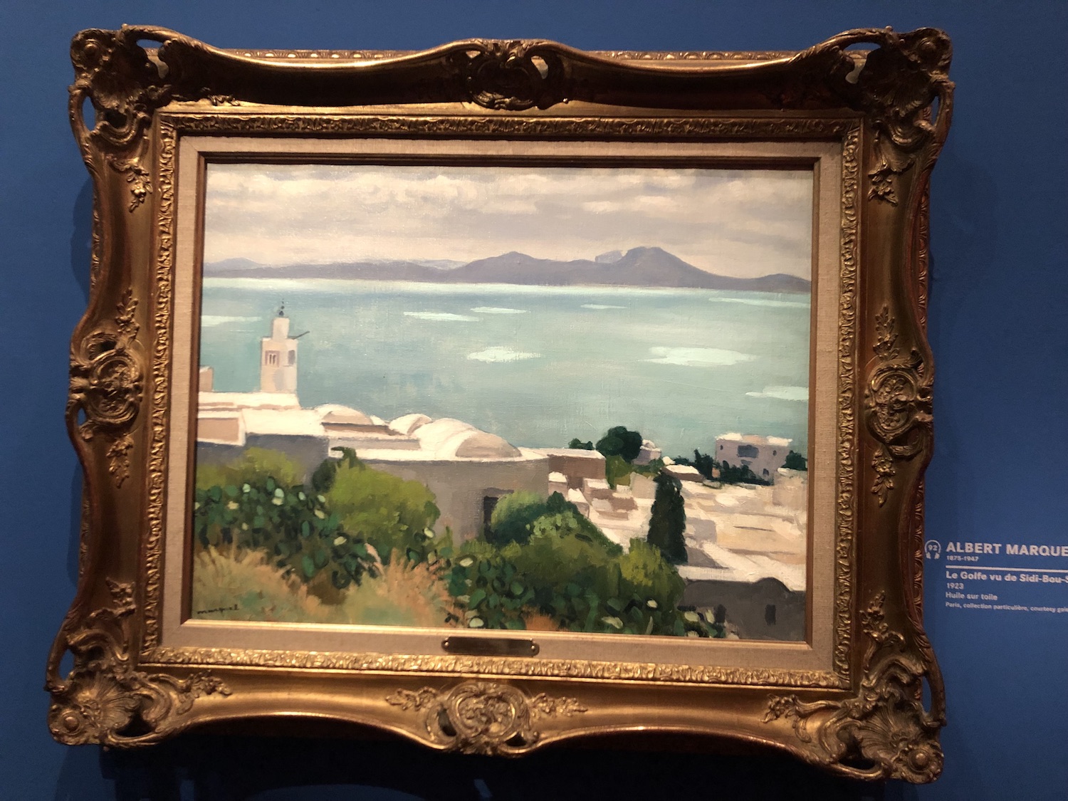 5. Albert Marquet - The Golf Seen from Sidi-Bou-Said 1923 5. Albert Marquet - The Golf Seen from Sidi-Bou-Said 1923